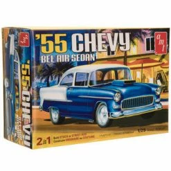 Promo 🤩 Promo 😉 1955 Chevy Bel Air Sedan Model Kit 🛒 ❤️