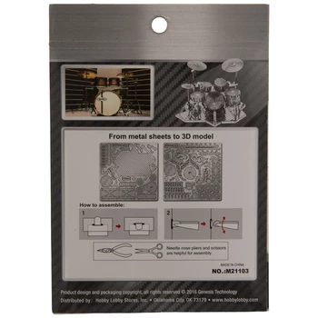 Discount π Wholesale π Drum Set 3D Metal Model Kit β¨ π 2 Discount π Wholesale π Drum Set 3D Metal Model Kit β¨ π - Image 2