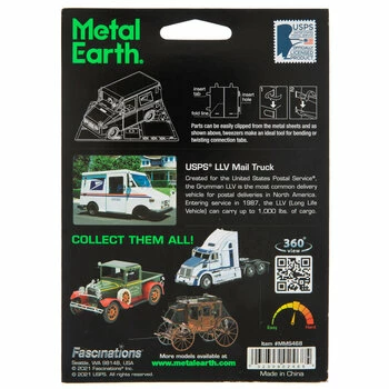 Cheap β Buy β¨ USPS LLV Mail Truck Metal Earth 3D Model Kit π β€οΈ 2 Cheap β Buy β¨ USPS LLV Mail Truck Metal Earth 3D Model Kit π β€οΈ - Image 2