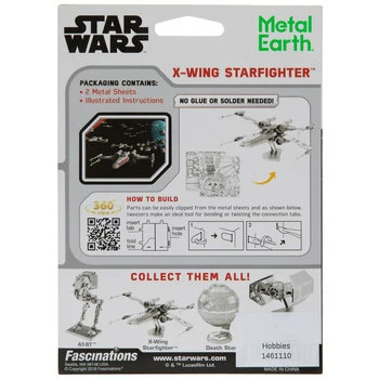 New β Best Sale π― Star Wars X-Wing Starfighter Steel Model Kit π 𧨠2 New β Best Sale π― Star Wars X-Wing Starfighter Steel Model Kit π 𧨠- Image 2