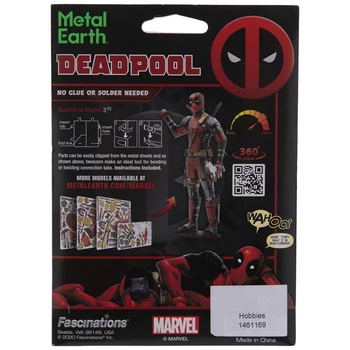Budget π New π Metal Earth Deadpool Model Kit β¨ π 2 Budget π New π Metal Earth Deadpool Model Kit β¨ π - Image 2