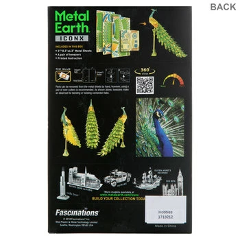 Hot Sale βοΈ Best Pirce 𧨠Peacock Metal Earth 3D Model Kit π 𧨠2 Hot Sale βοΈ Best Pirce 𧨠Peacock Metal Earth 3D Model Kit π 𧨠- Image 2