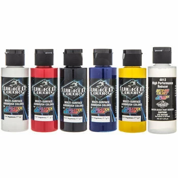 Wholesale π― Best reviews of π₯ Primary Wicked Airbrush Paints - 6 Piece Set π₯ π 1 Wholesale π― Best reviews of π₯ Primary Wicked Airbrush Paints - 6 Piece Set π₯ π