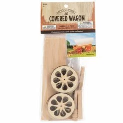 Budget ⌛ Hot Sale 🔥 Covered Wagon Wood Model Kit 💯 🛒