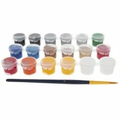 Cheap 🔔 Cheap ✔️ Acrylic Paint - 18 Piece Set ⌛ 🧨