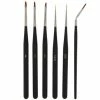 Deals 🧨 Deals 🧨 Hobby Paint Brushes - 6 Piece Set 😀 ✔️