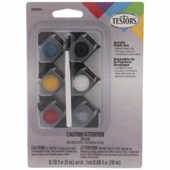 Hot Sale 🛒 New ✔️ Auto Detailing Model Paint - 6 Piece Set 🎁 🎉