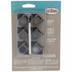 Best Sale 👍 Flash Sale 🎁 Camouflage Acrylic Model Paint - 8 Piece Set 🤩 ⌛