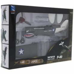 Best reviews of 👏 Brand new 👍 WWII P-40 War Plane Model Kit 🔔 😍